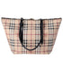 Burberry Small Salisbury Tote Bag Haymarket Check PVC Coated Canvas
